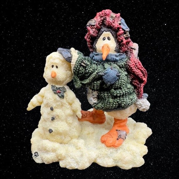 1999 Boyds Bear Collection Gaston Coldfin The Masterpiece Figurine 4”T 4”W - Picture 1 of 6